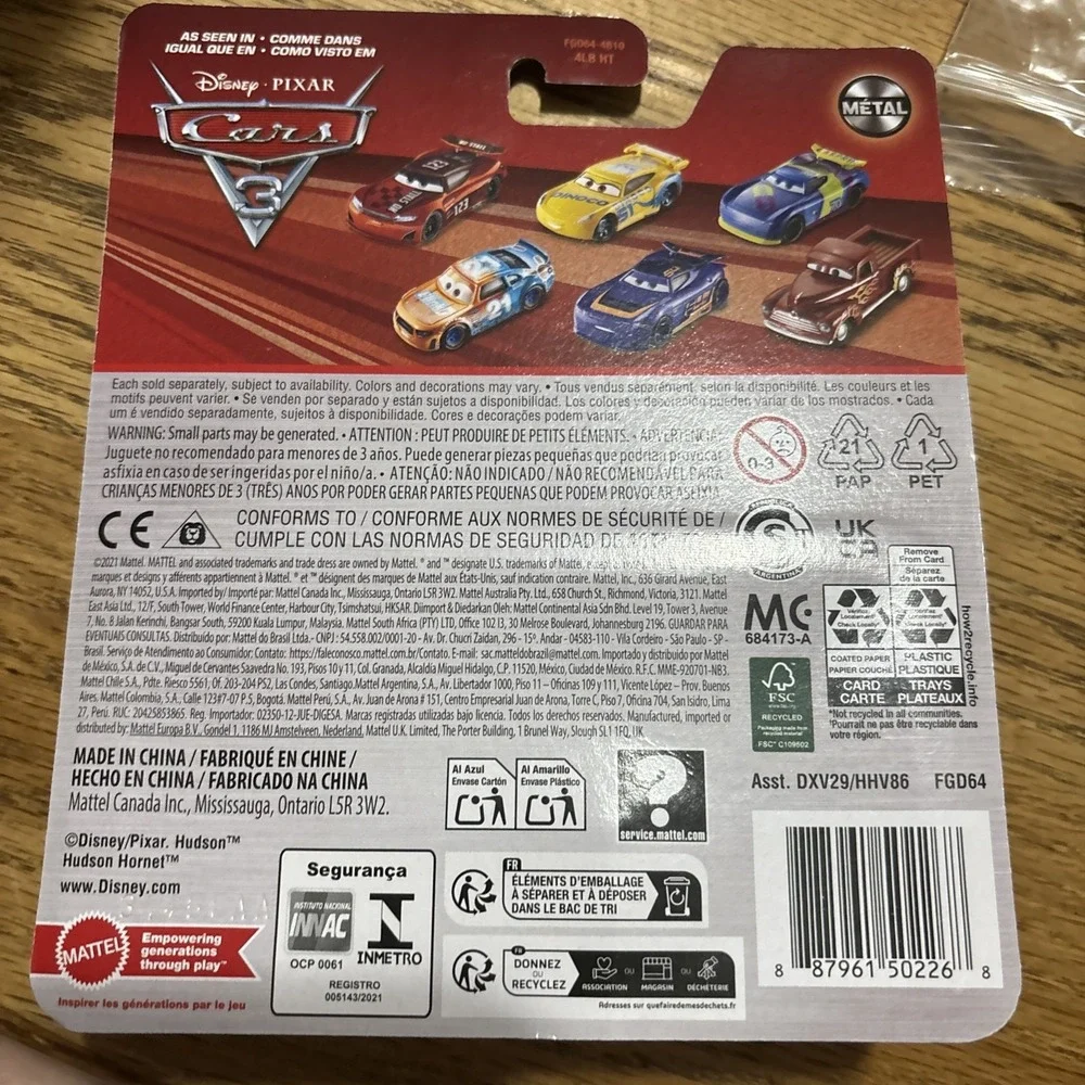 Mattel - Disney Pixar's Cars Die-Cast Toy - RUSTEZE LIGHTNING McQueen
